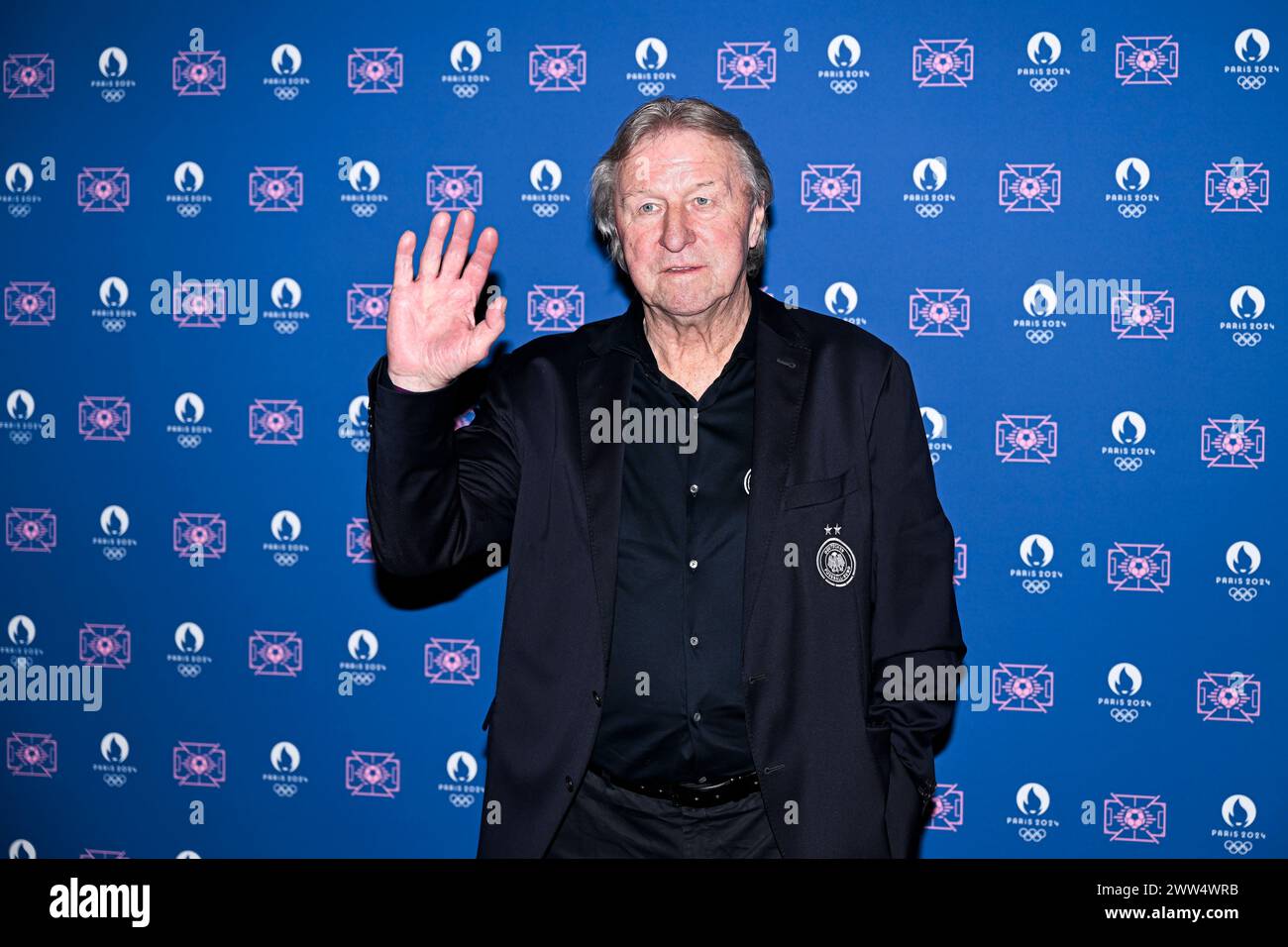 Paris, France. 20th Mar, 2024. Horst Hrubesch during the Olympic Games football tournament final draw at Paris 2024 HQ on March 20, 2024 in Paris, France. Credit: Victor Joly/Alamy Live News Stock Photo