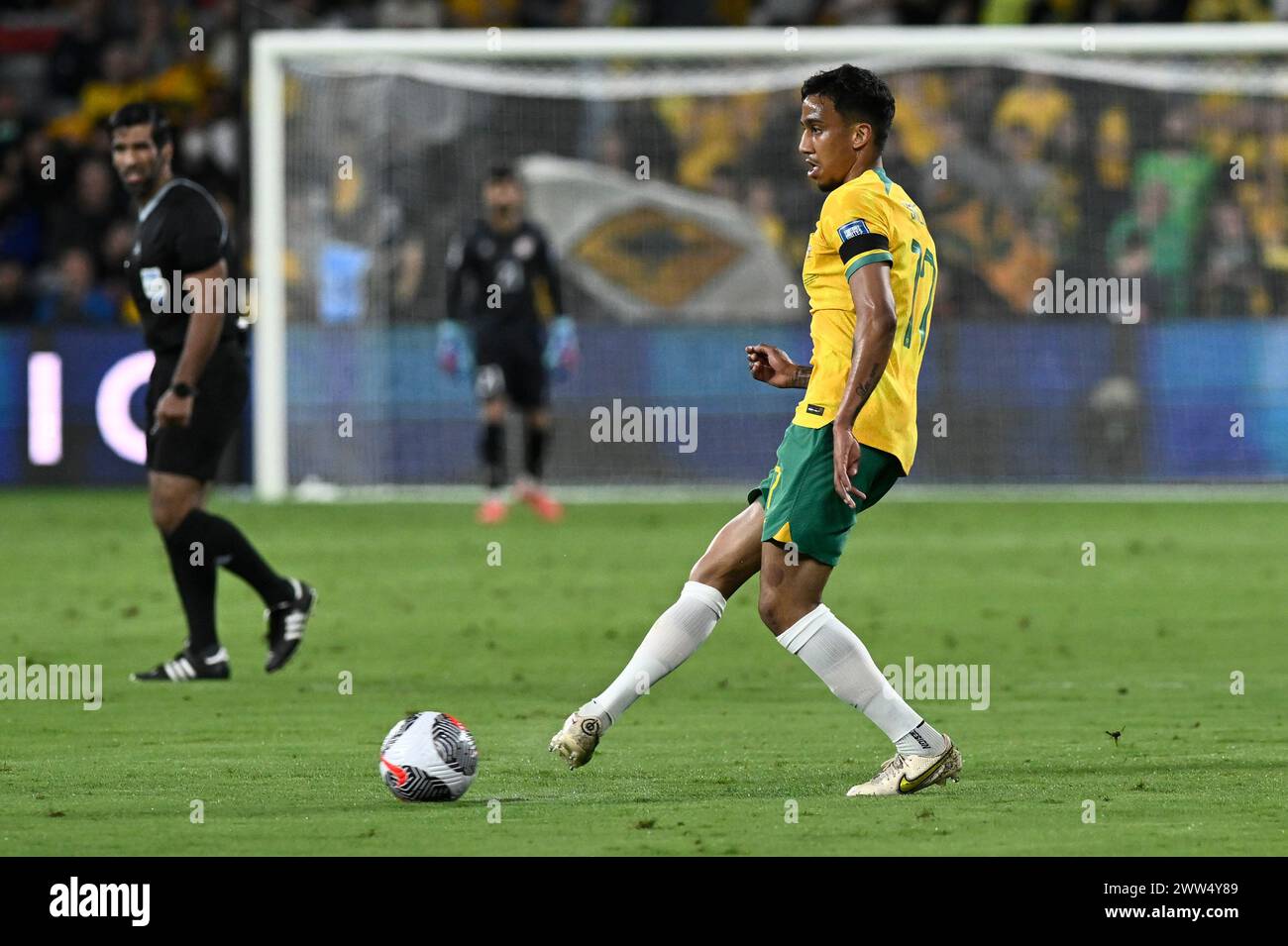 21st March 2024; CommBank Stadium, Sydney, NSW, World Cup Qualifying ...