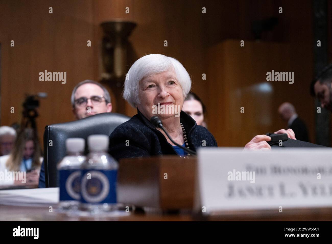 United States Secretary of the Treasury Yellen testifies before
