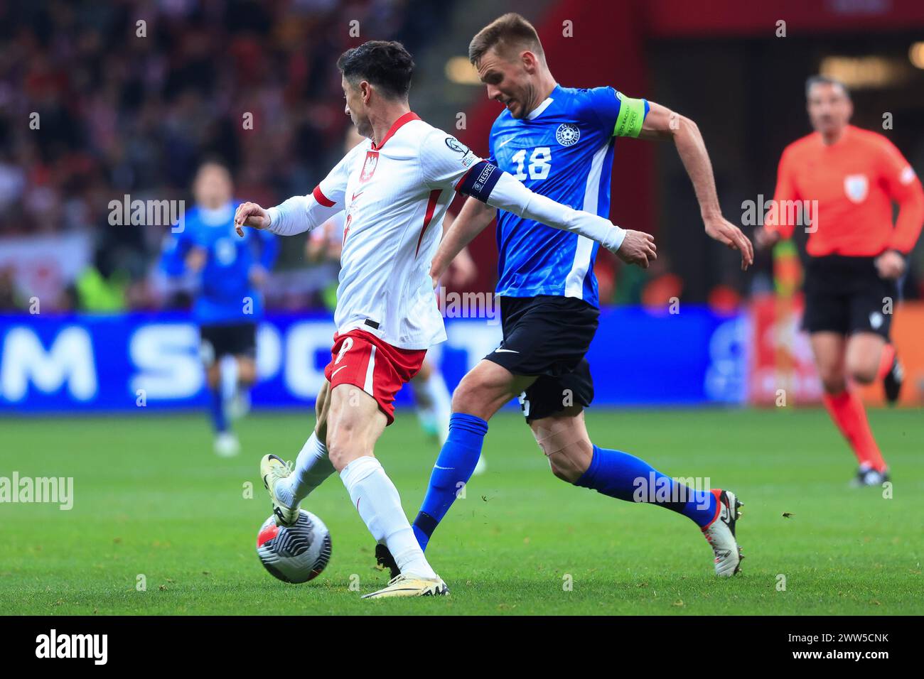 Warszawa Pilka nozna Reprezentacja Polski, polfinalowy mecz barazowy o ...
