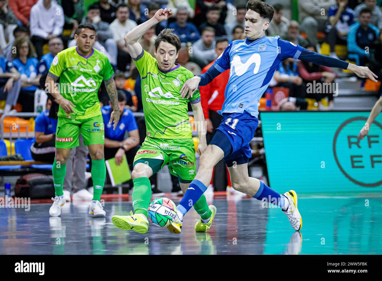 Cartagena, Spain. 21nd March 2024. 4th Spanish Futsal Cup between