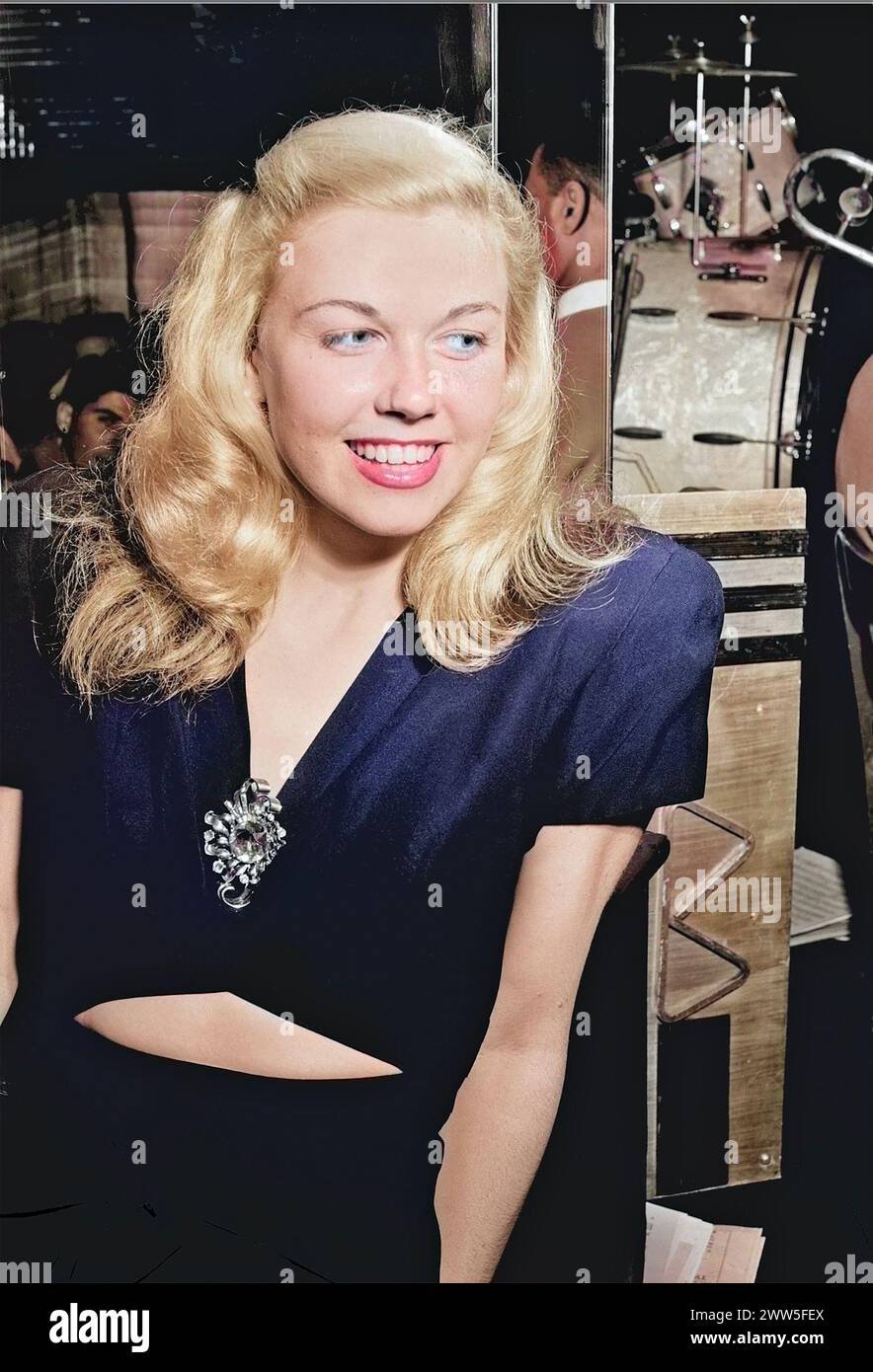 DORIS DAY (1922-2019) American singer  and film actress in 1946 Stock Photo