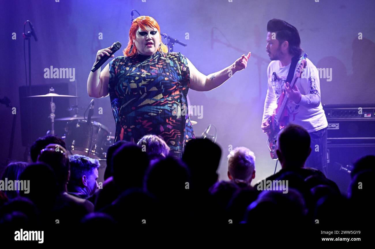 Berlin, Germany. 19th Mar, 2024. US Singer Beth Ditto And Bassist Ted ...