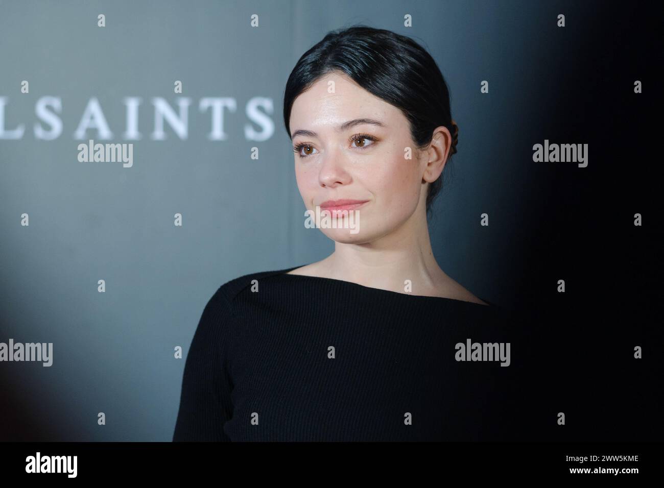 Anna Castillo attends the presentation of the new "Allsaints