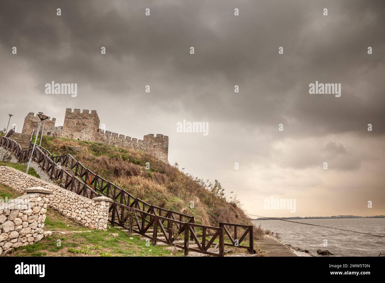 Tvrdjava Ram Ram on stone wall hi-res stock photography and images - Alamy