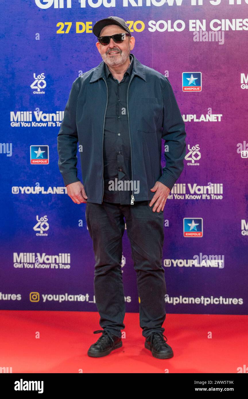 Madrid, Madrid, Spain. 21st Mar, 2024. ALFONSO ALBACETE, is a Spanish film director and screenwriter.@alfonsoalbacetefilm. (Credit Image: © Oscar Manuel Sanchez/ZUMA Press Wire) EDITORIAL USAGE ONLY! Not for Commercial USAGE! Stock Photo