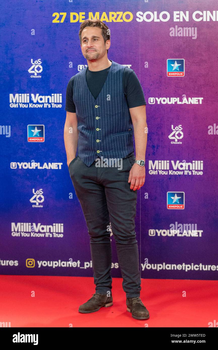 Madrid, Madrid, Spain. 21st Mar, 2024. JOHN DELUCA is an American actor
