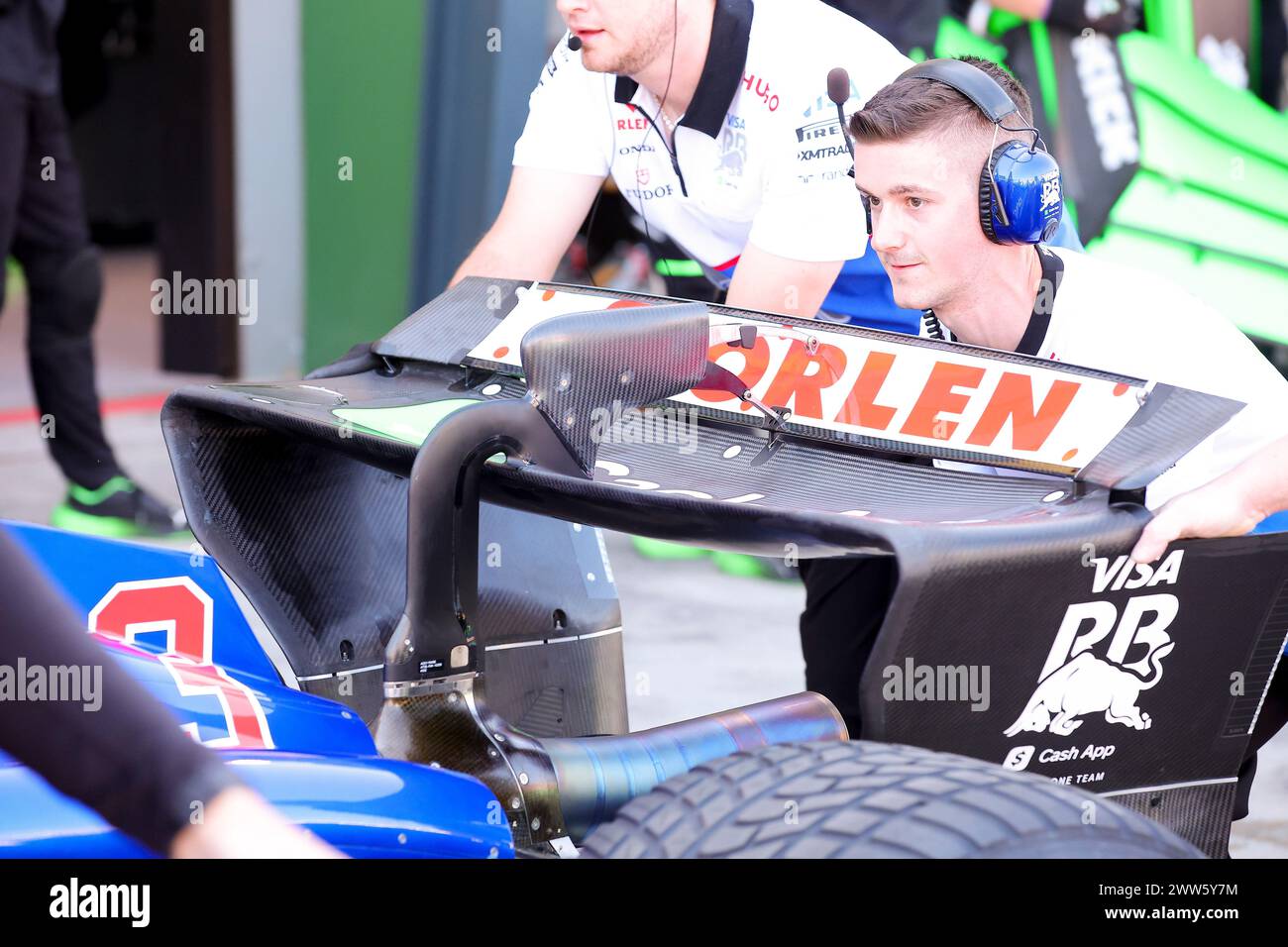 Melbourne, Australie. 22nd Mar, 2024. Visa Cash App RB F1 Team VCARB 01 ...