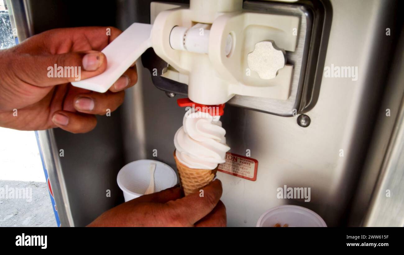 chocolate soft serve machine