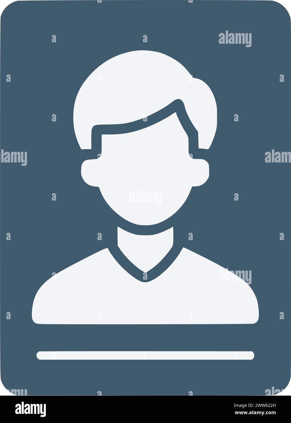 Profile icon, Male avatar icon User circles. Default Profile Picture anonymous user avatar. Person icon, Head icon Social network avatar portrait. Mal Stock Vector