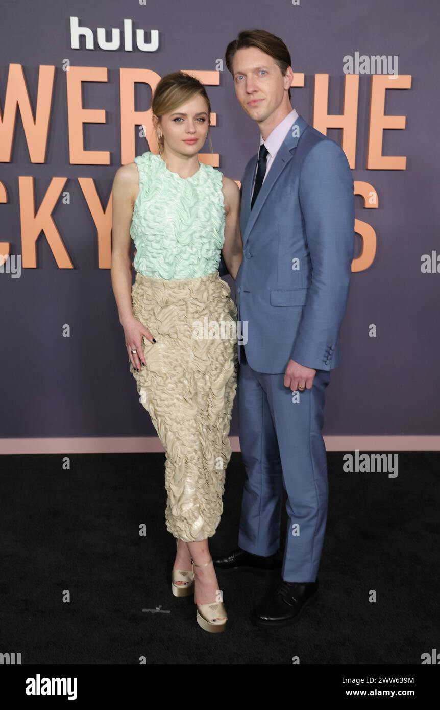 Los Angeles, Ca. 21st Mar, 2024. Joey King and Steven Piet at Hulu's We
