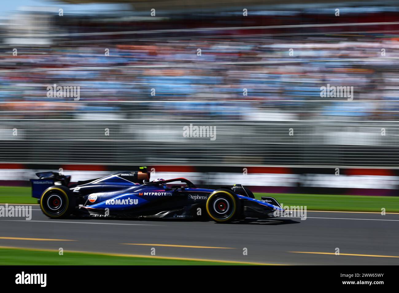 Melbourne, Australia. 22nd Mar, 2024. Logan Sargeant (USA) Williams ...