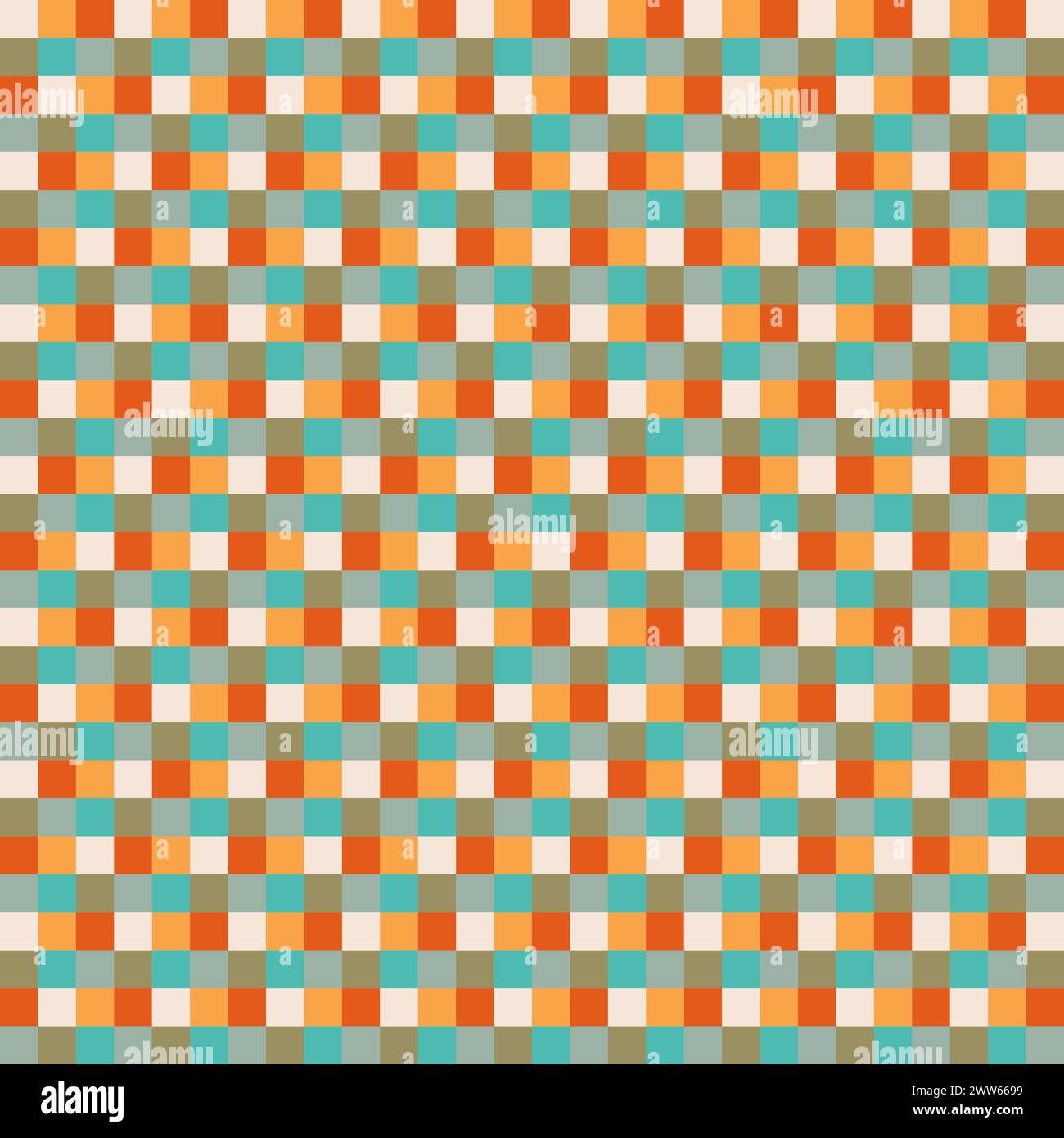abstract background. Summer color Lumberjack plaid seamless pattern. Buffalo Check Patterns. Hipster Style Backgrounds. Vector Pattern Swatches. Stock Vector