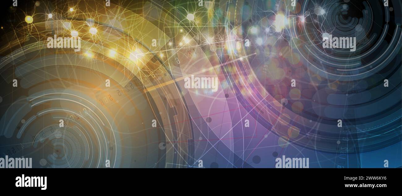 Abstract Artificial intelligence. Cloud computing. Machine learning ...
