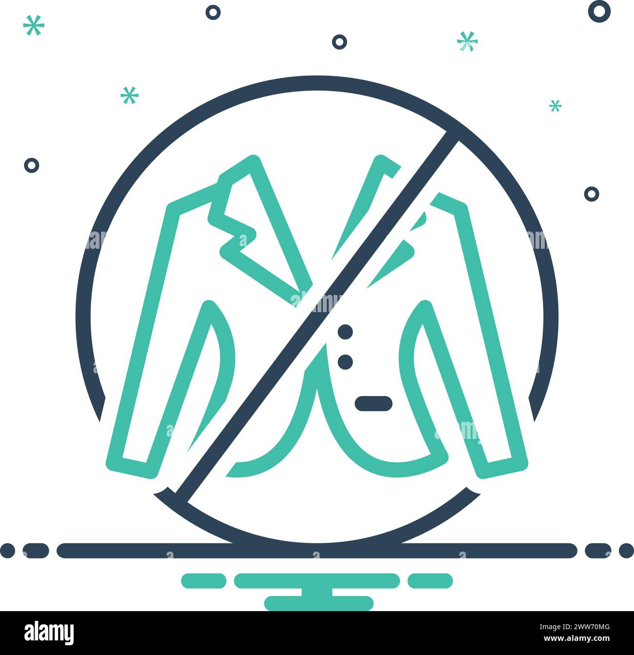 Icon for no dress code, dress Stock Vector Image & Art - Alamy