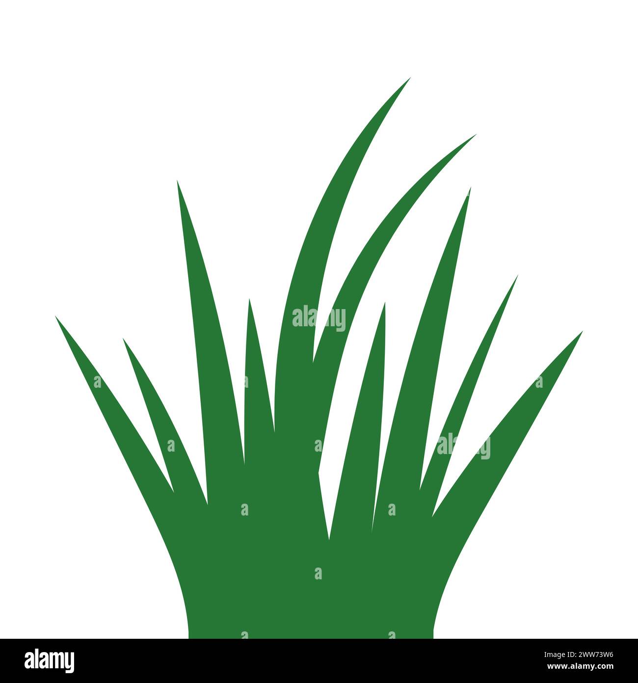 Bush isolated plant icon Stock Vector Images - Alamy