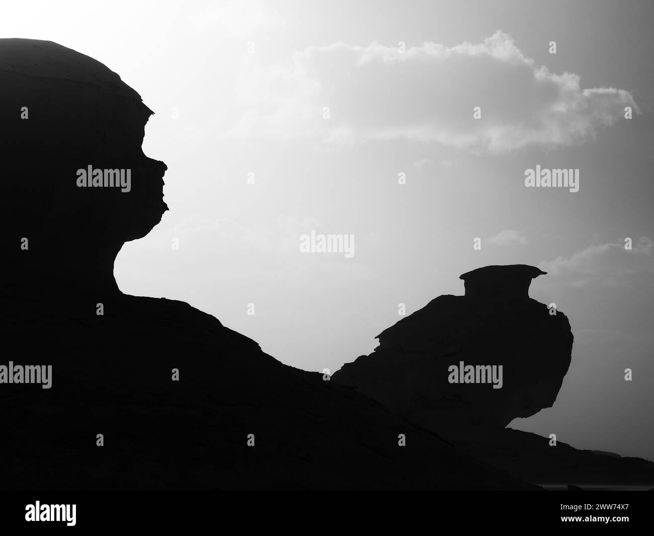 Desert humanity Black and White Stock Photos & Images - Alamy