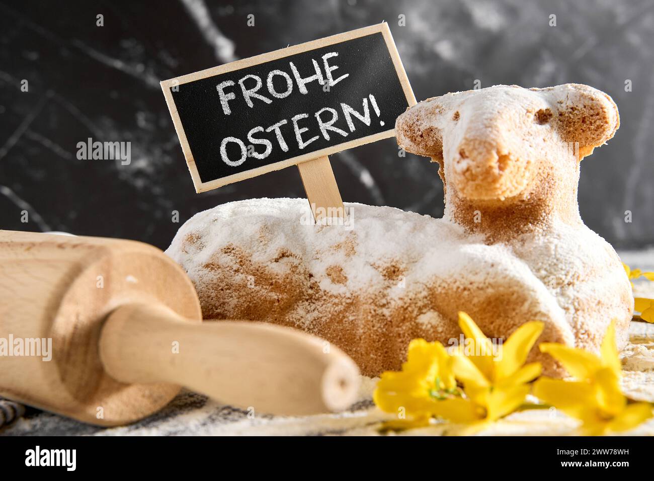 Augsburg, Bavaria, Germany - March 22, 2024: Easter 2024, symbolic ...