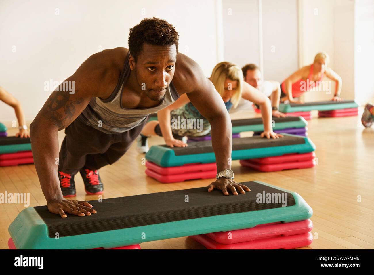 Step aerobics hotsell