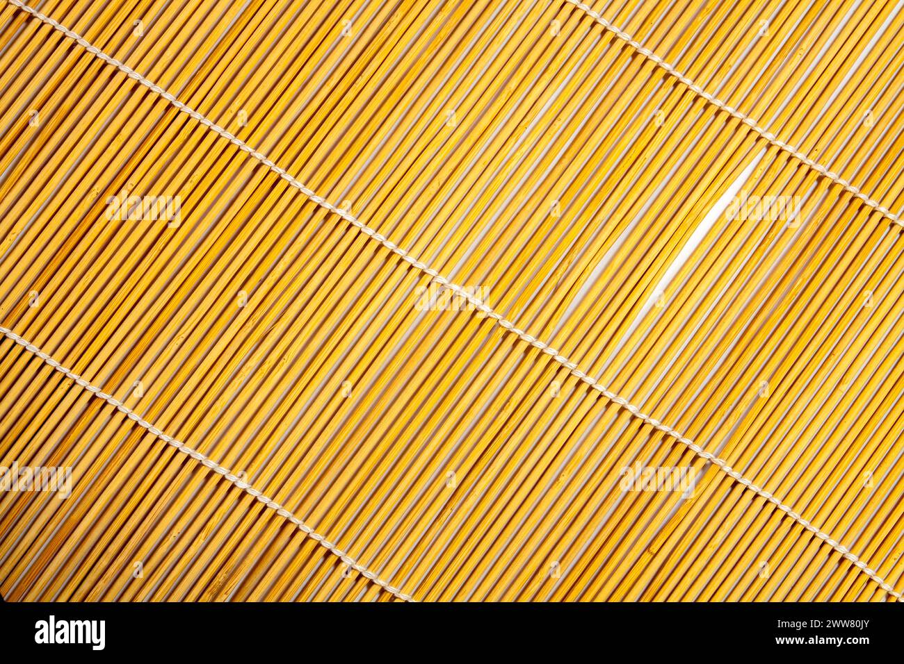 Handmade bamboo bed mat Stock Photo Alamy