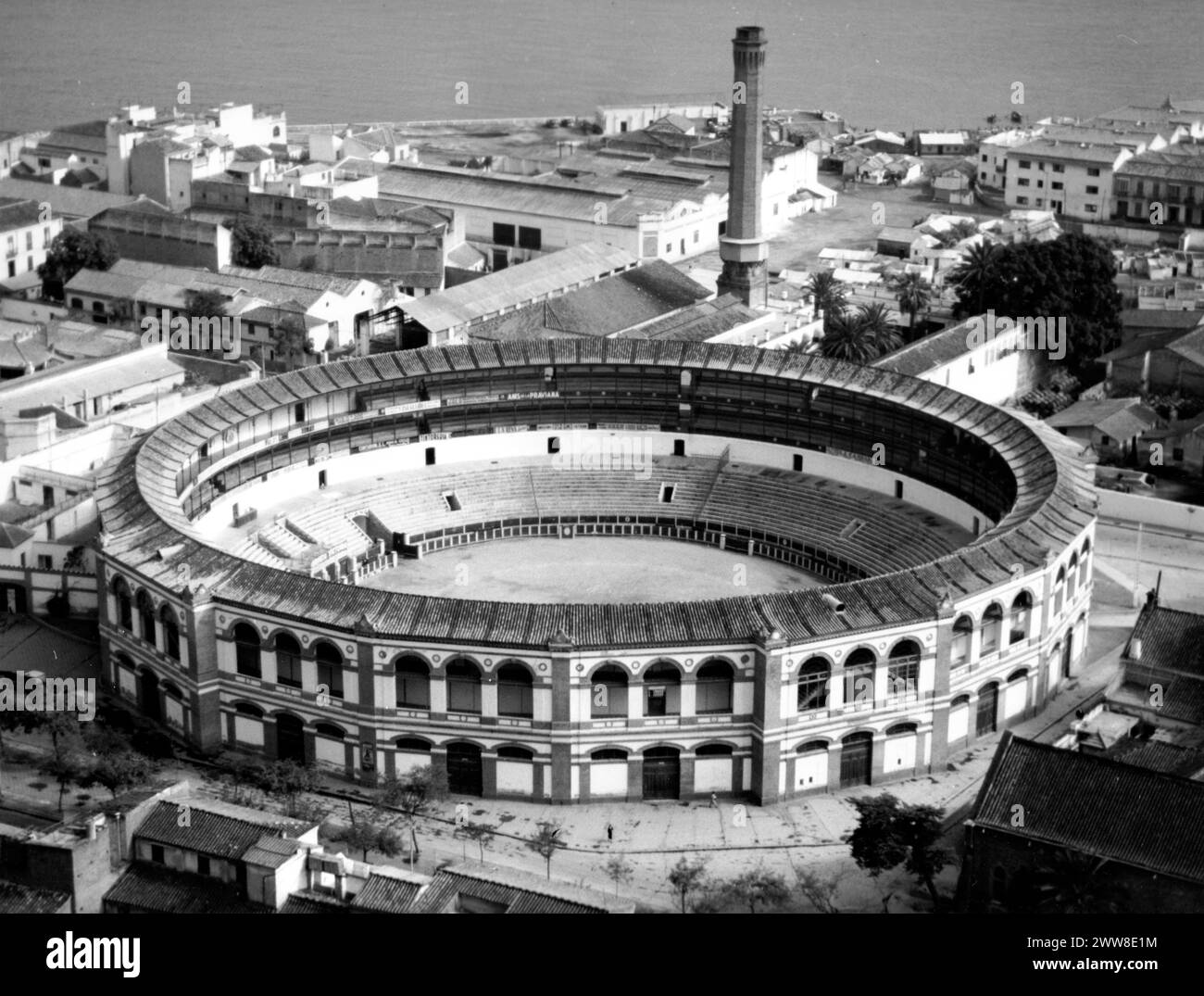 Neo mudejar bullring Black and White Stock Photos &amp; Images - Alamy
