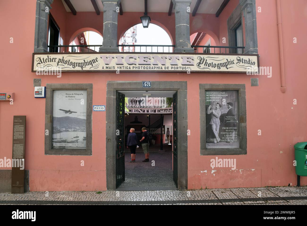 Madeira Museum of Photography, Atelier Vicente, Funchal Madeira, March 2024 Stock Photo