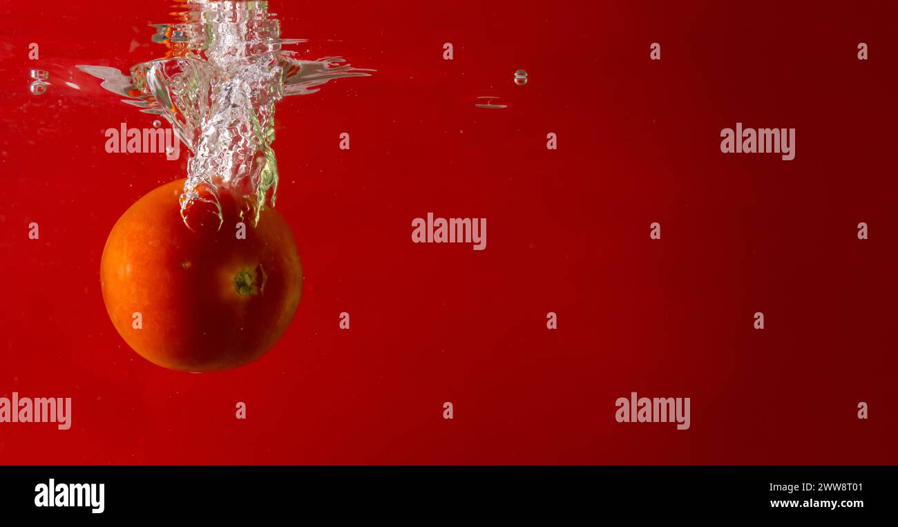 Ripe vegetables juicy tomato falls hi-res stock photography and images ...