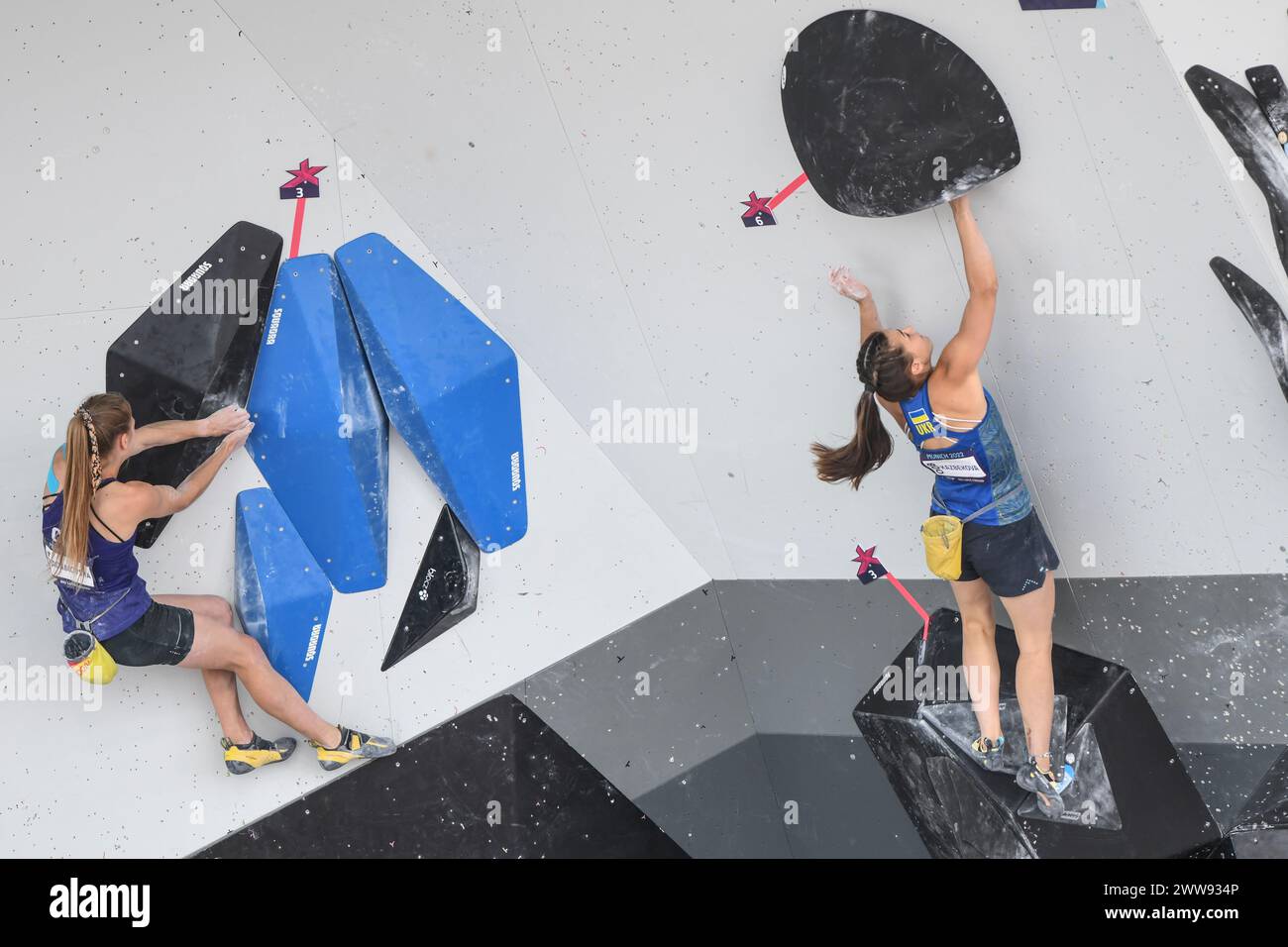 Ievgeniia Kazbekova (Ukraine), Eliska Adamovska (Czech Republic). Sport