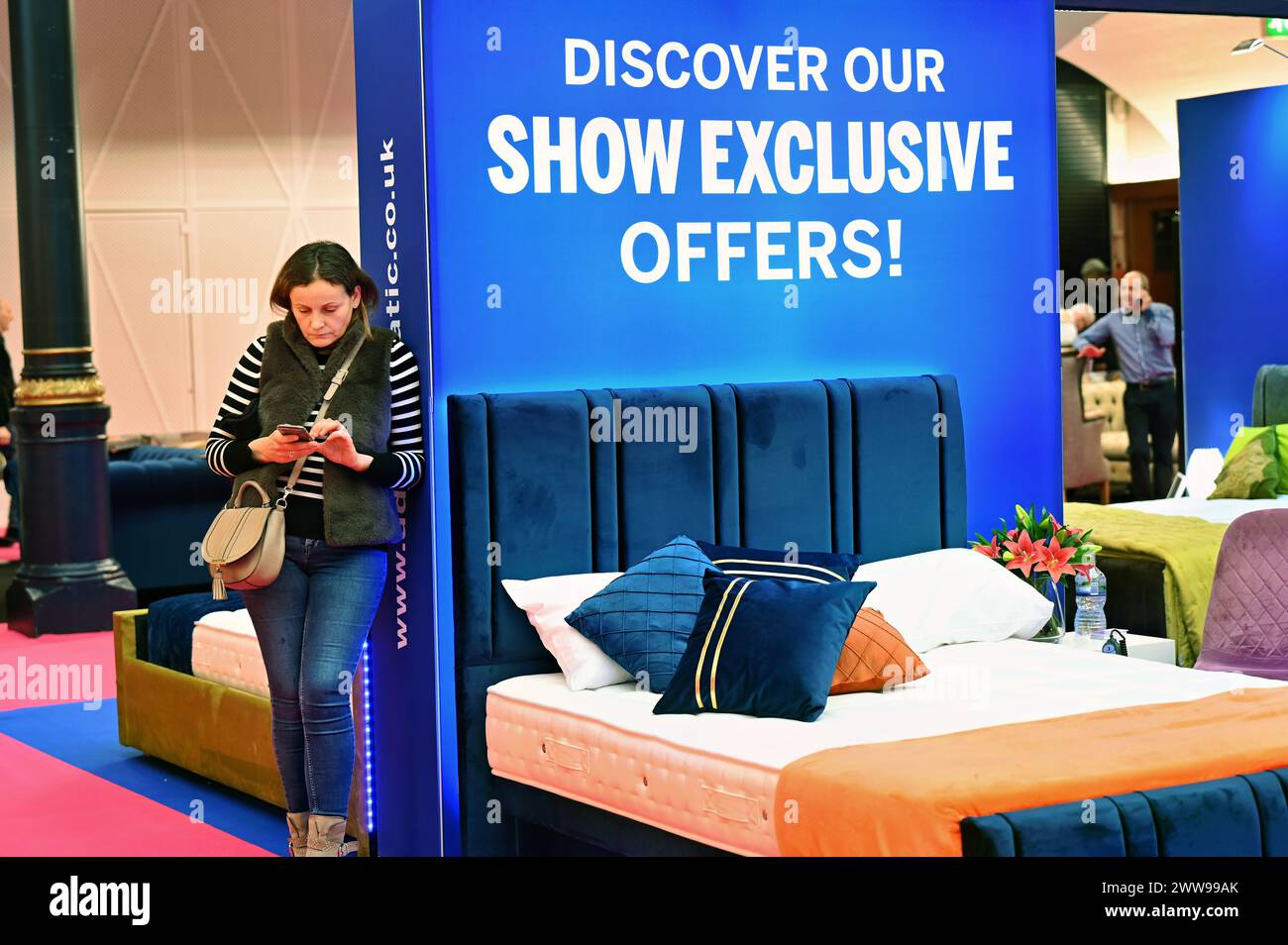 London, UK. 22 March 2024. PureEx stall exhibition at the The Ideal