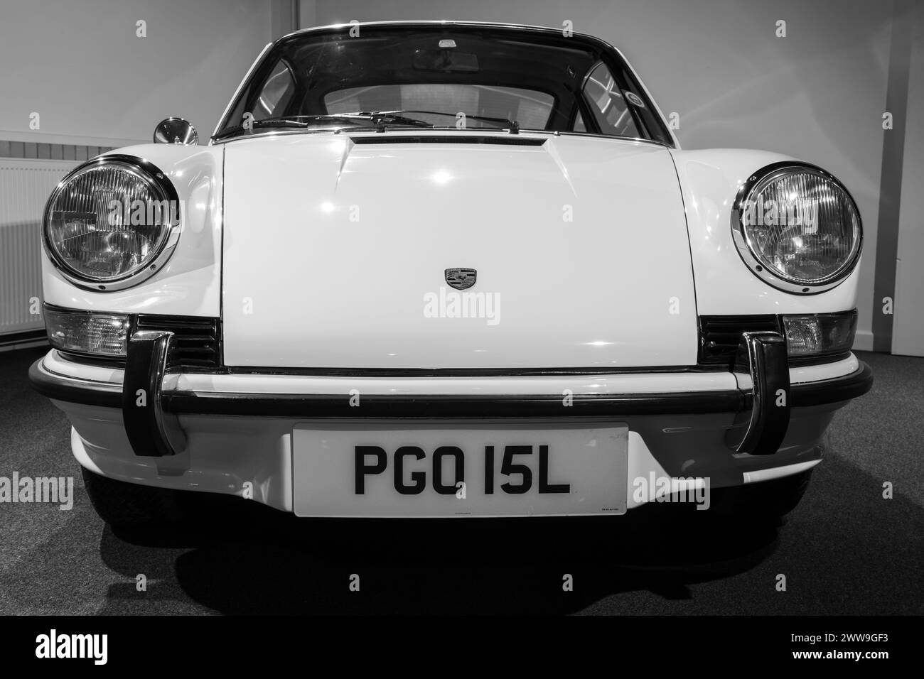 Sparkford.Somerset.United Kingdom.January 7th 2024.A Porsche 911 Carrera RS 2.7 from 1973  is on show at the Haynes Motor Museum in Somerset Stock Photo