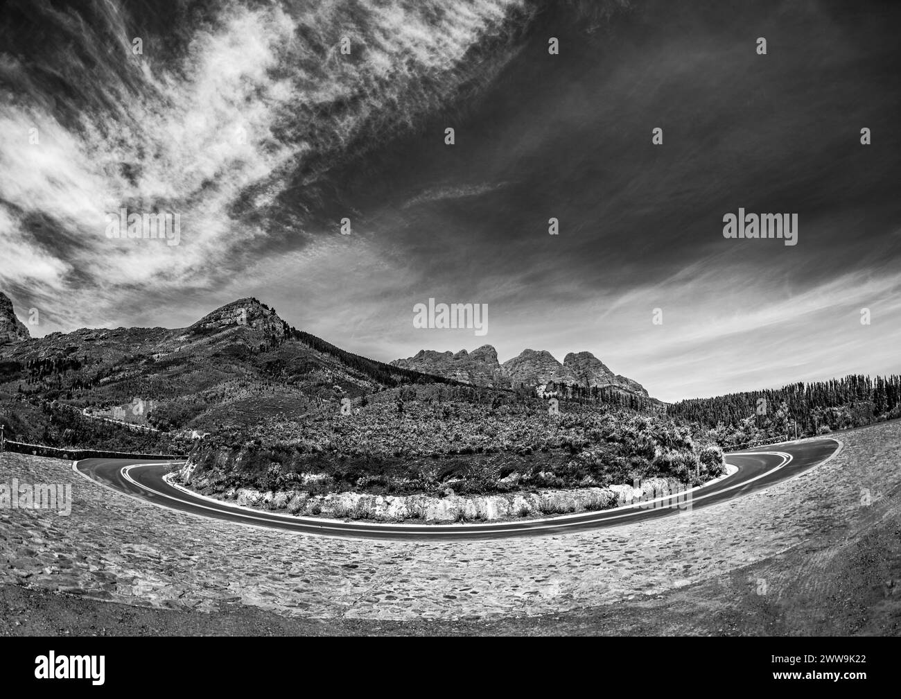 180 degree turn Black and White Stock Photos & Images - Alamy