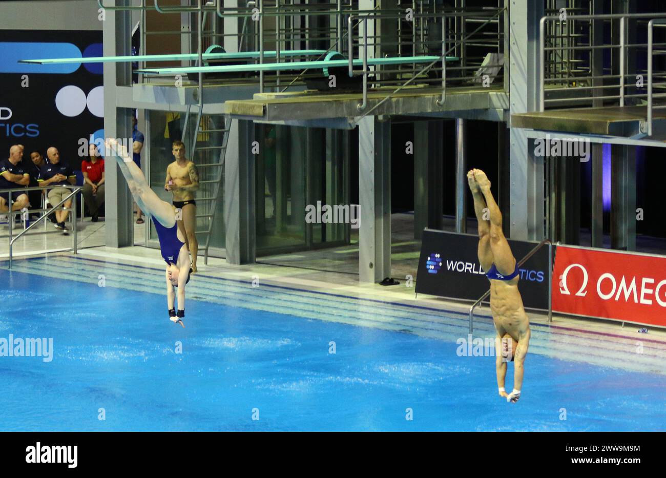 Berlin, Germany March 22, 2024 Scarlett MEW JENSEN and Thomas DALEY