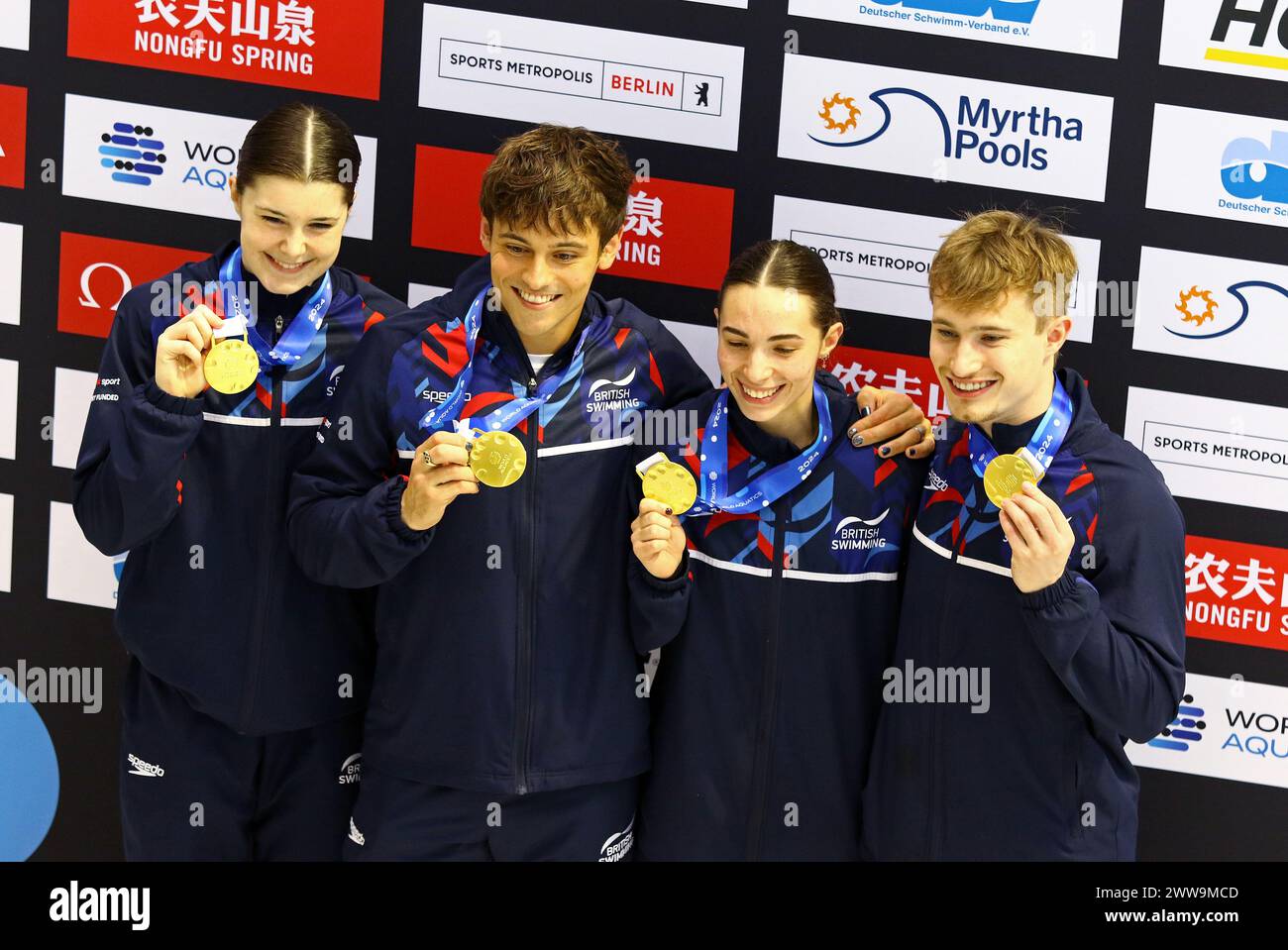 Berlin, Germany March 22, 2025 Team Great Britain (A. SPENDOLINI