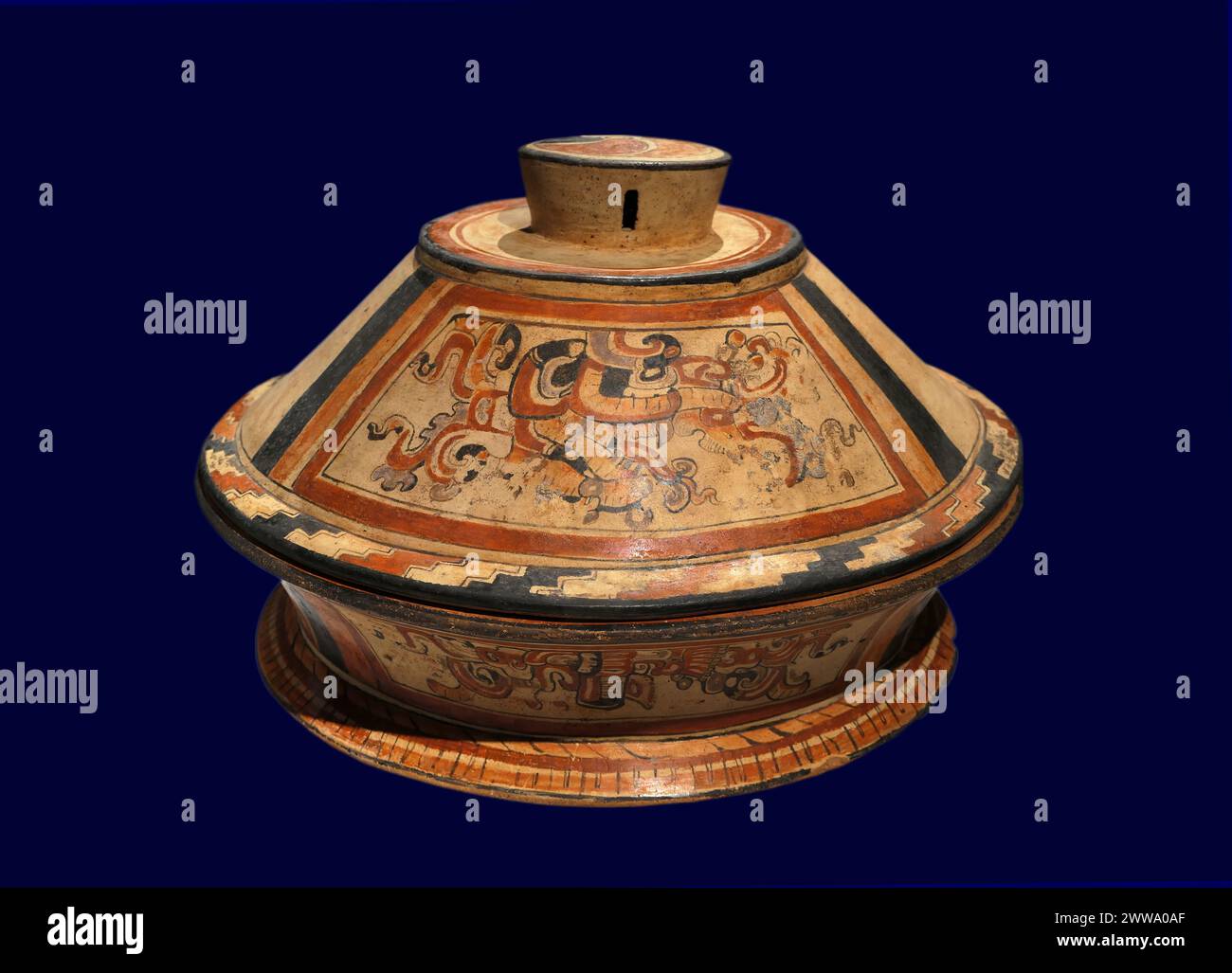 Late Classic (AD 600900) Maya polychrome pottery from the Southern