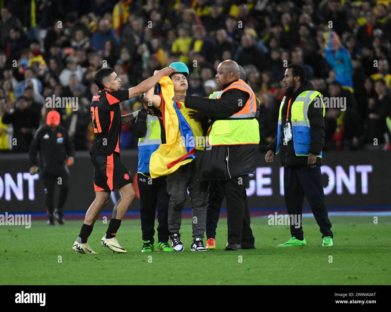 LondonEngland, March 22, 2024 Football friendlies between Spain and