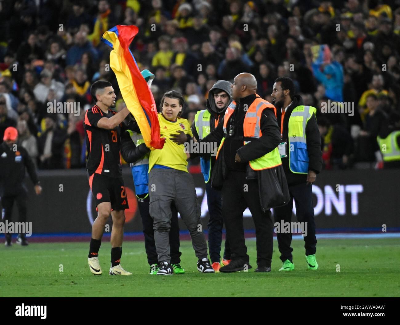 LondonEngland, March 22, 2024 Football friendlies between Spain and