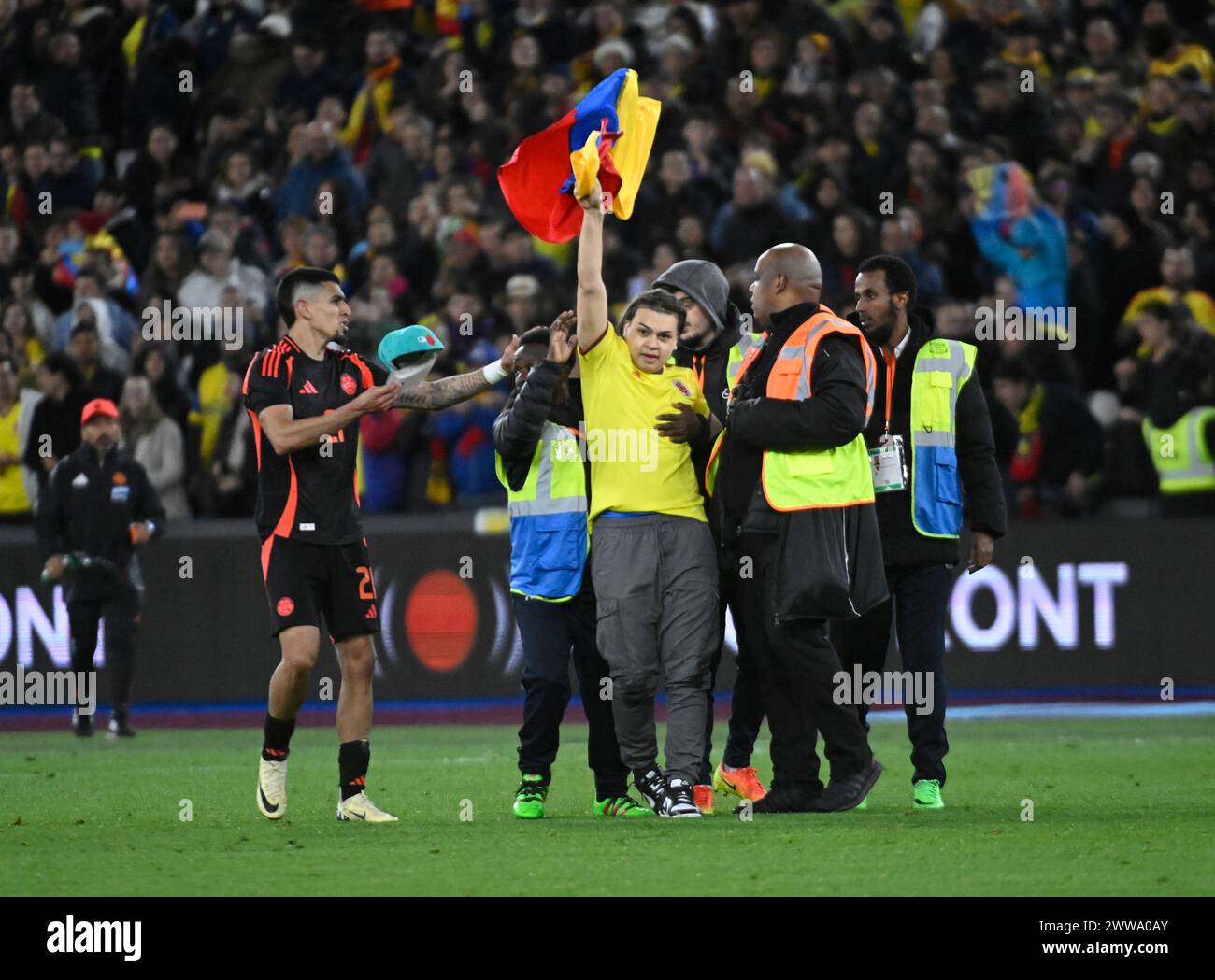 LondonEngland, March 22, 2024 Football friendlies between Spain and