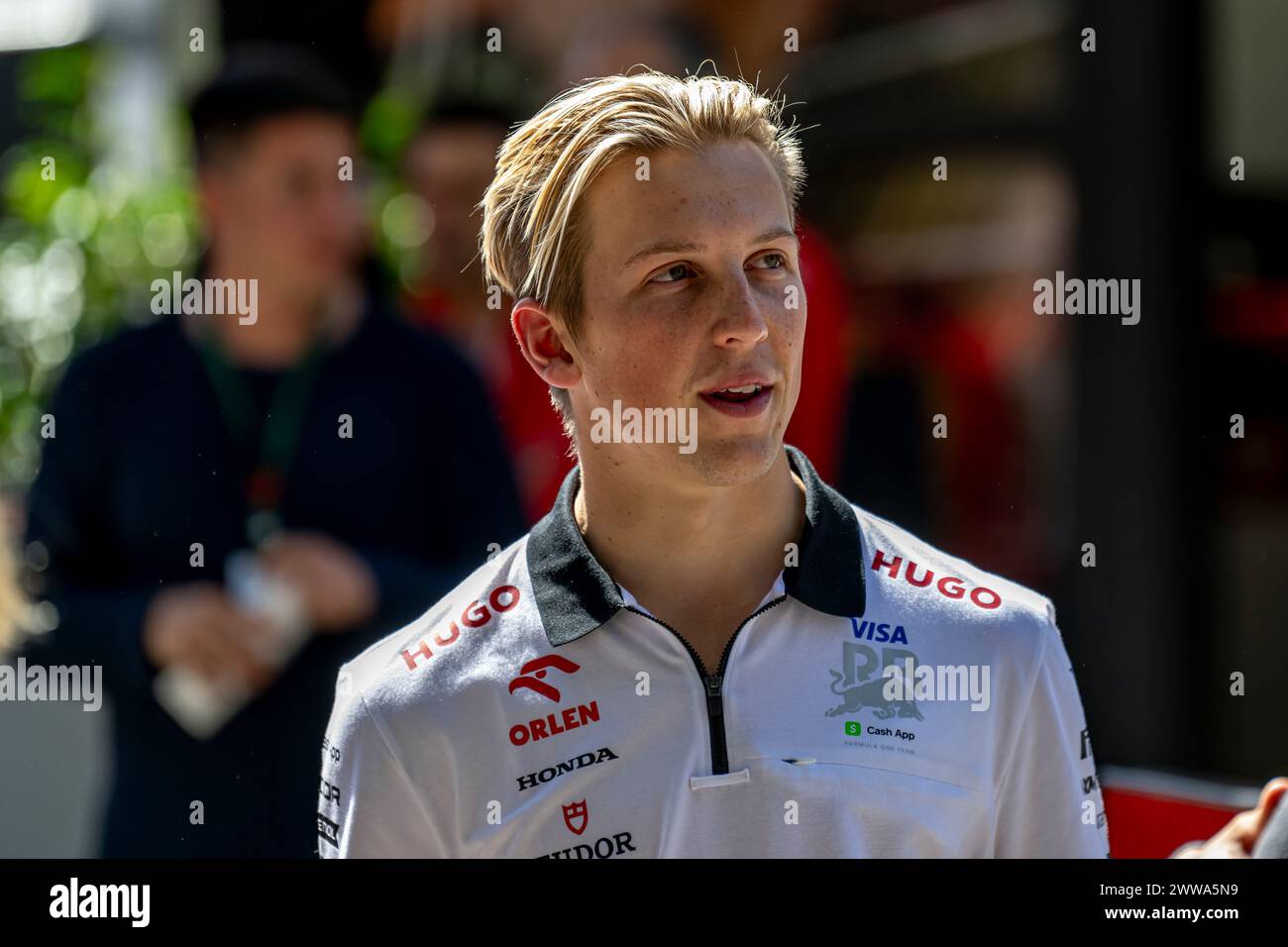 Melbourne Australia 23rd Mar 2024 Liam Lawson The Reserve Driver Melbourne Australia 23rd Mar 2024 Liam Lawson The Reserve Driver