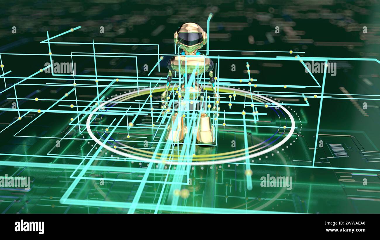 Artificial intelligence ai connectivity hi-res stock photography and ...