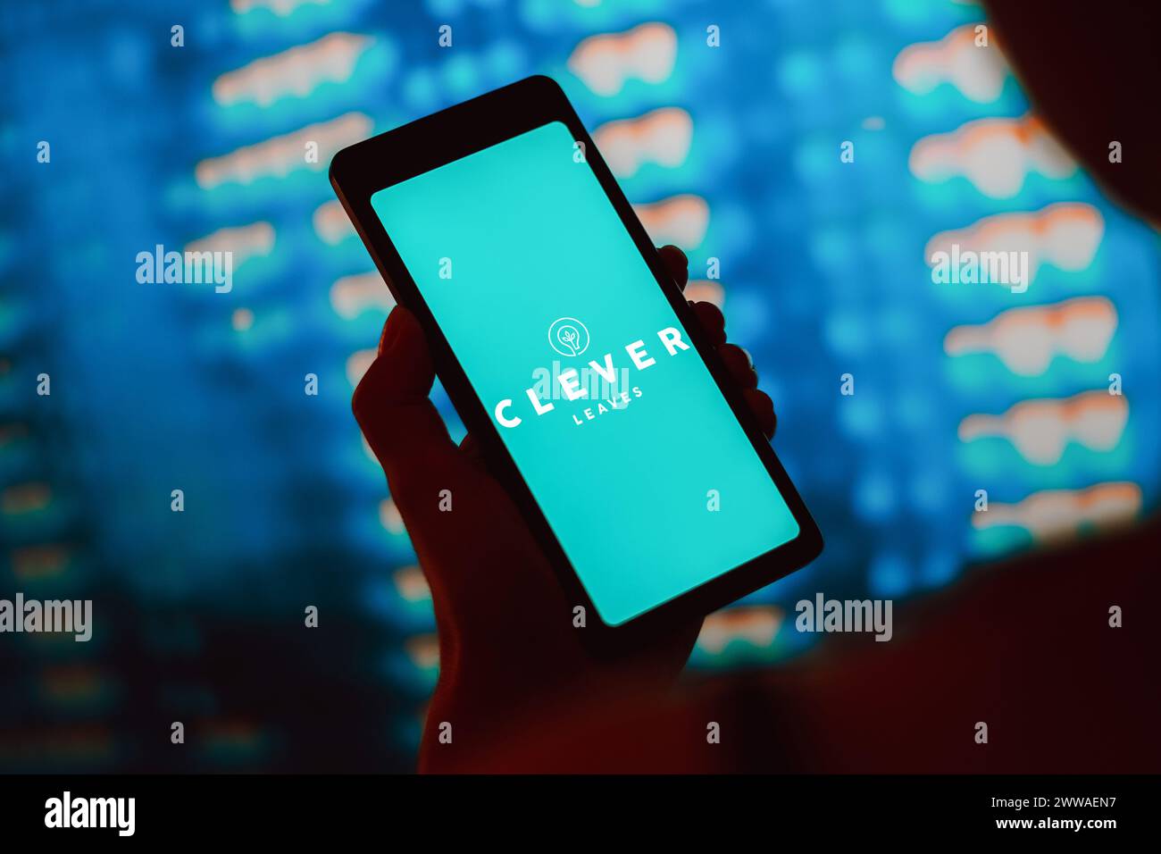 Clever leaves holdings hires stock photography and images Alamy