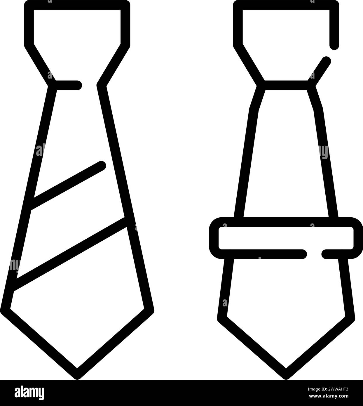 Two ties. Professional networking, relationship building, corporate 