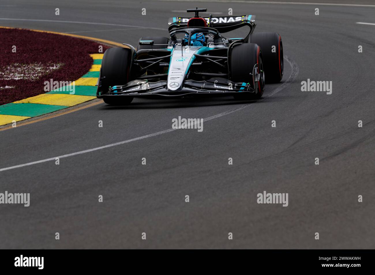 George russell driver number hi-res stock photography and images - Alamy