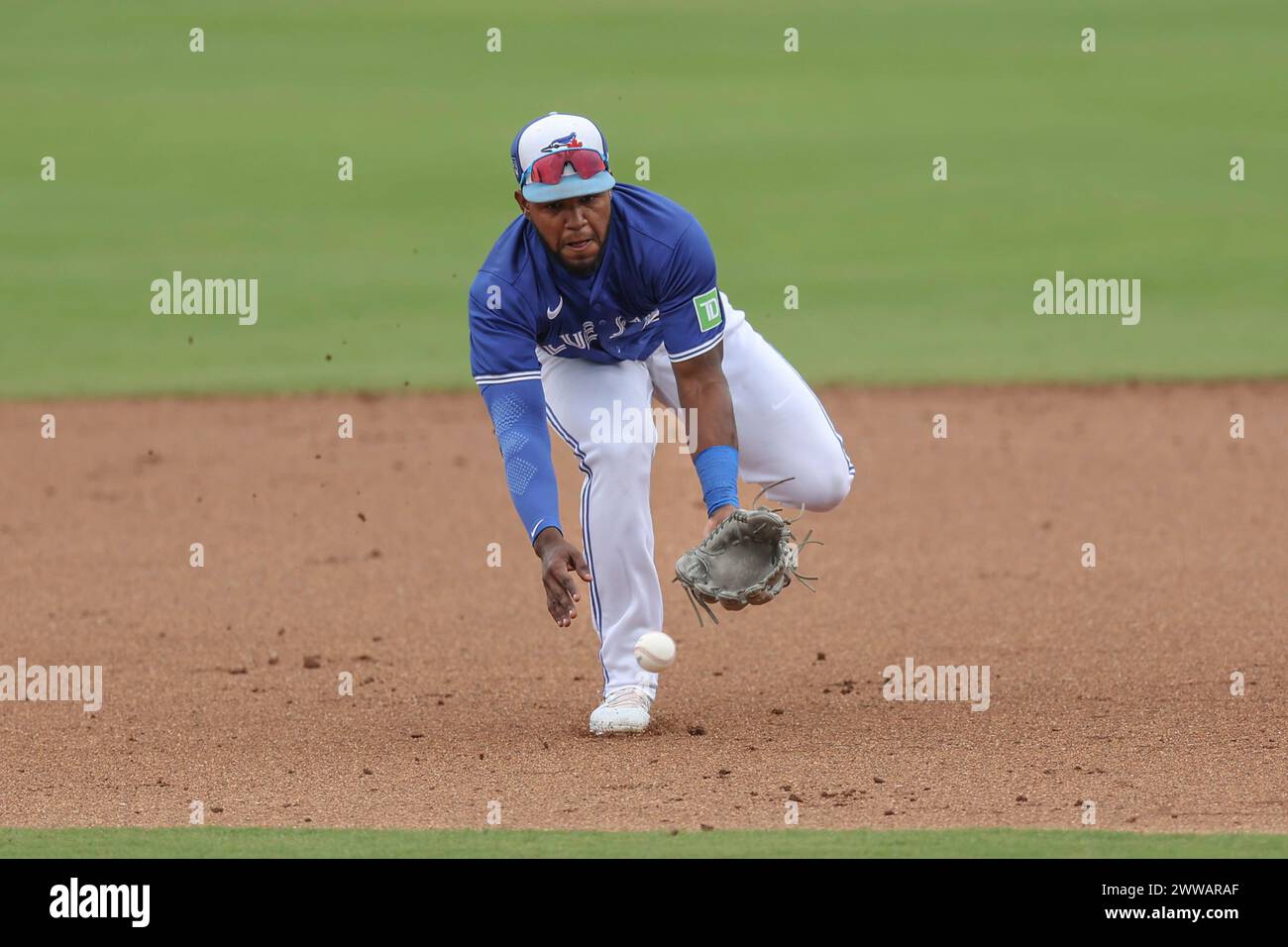 Dunedin, FL Toronto Blue Jays second baseman Miguel Hiraldo (96