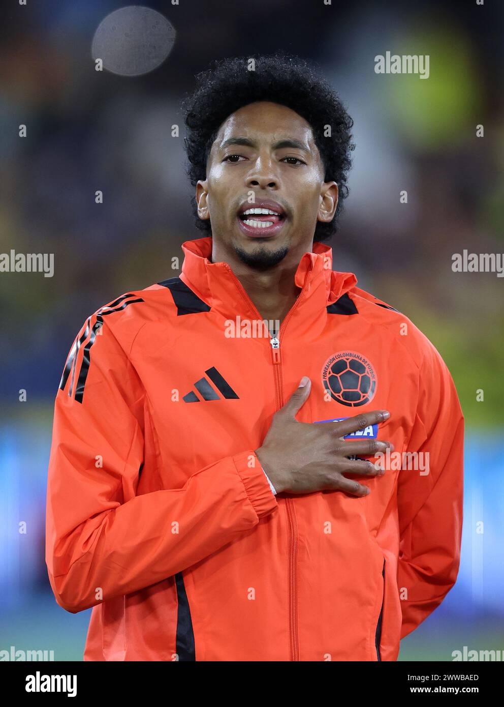 London, UK. 22nd Mar, 2024. Johan Mojica of Colombia during the International Friendly match at the London Stadium, London. Picture credit should read: David Klein/Sportimage Credit: Sportimage Ltd/Alamy Live News Stock Photo