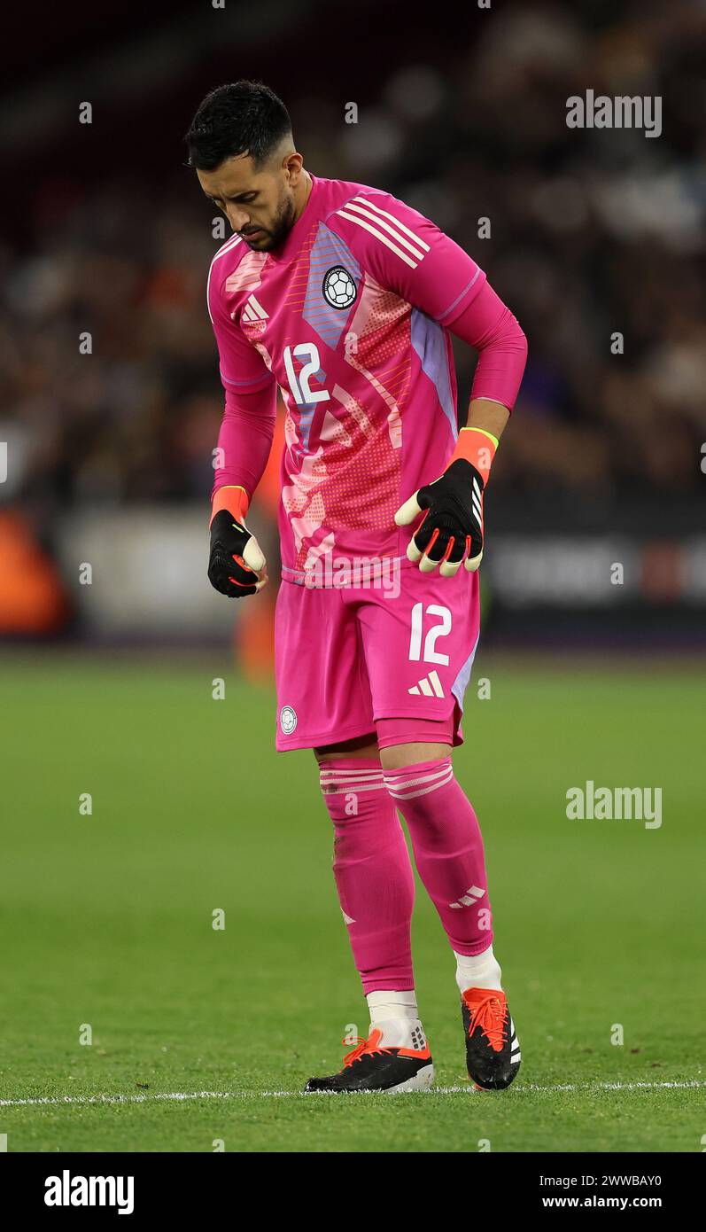 London, UK. 22nd Mar, 2024. Camilo Vargas of Colombia during the International Friendly match at the London Stadium, London. Picture credit should read: David Klein/Sportimage Credit: Sportimage Ltd/Alamy Live News Stock Photo