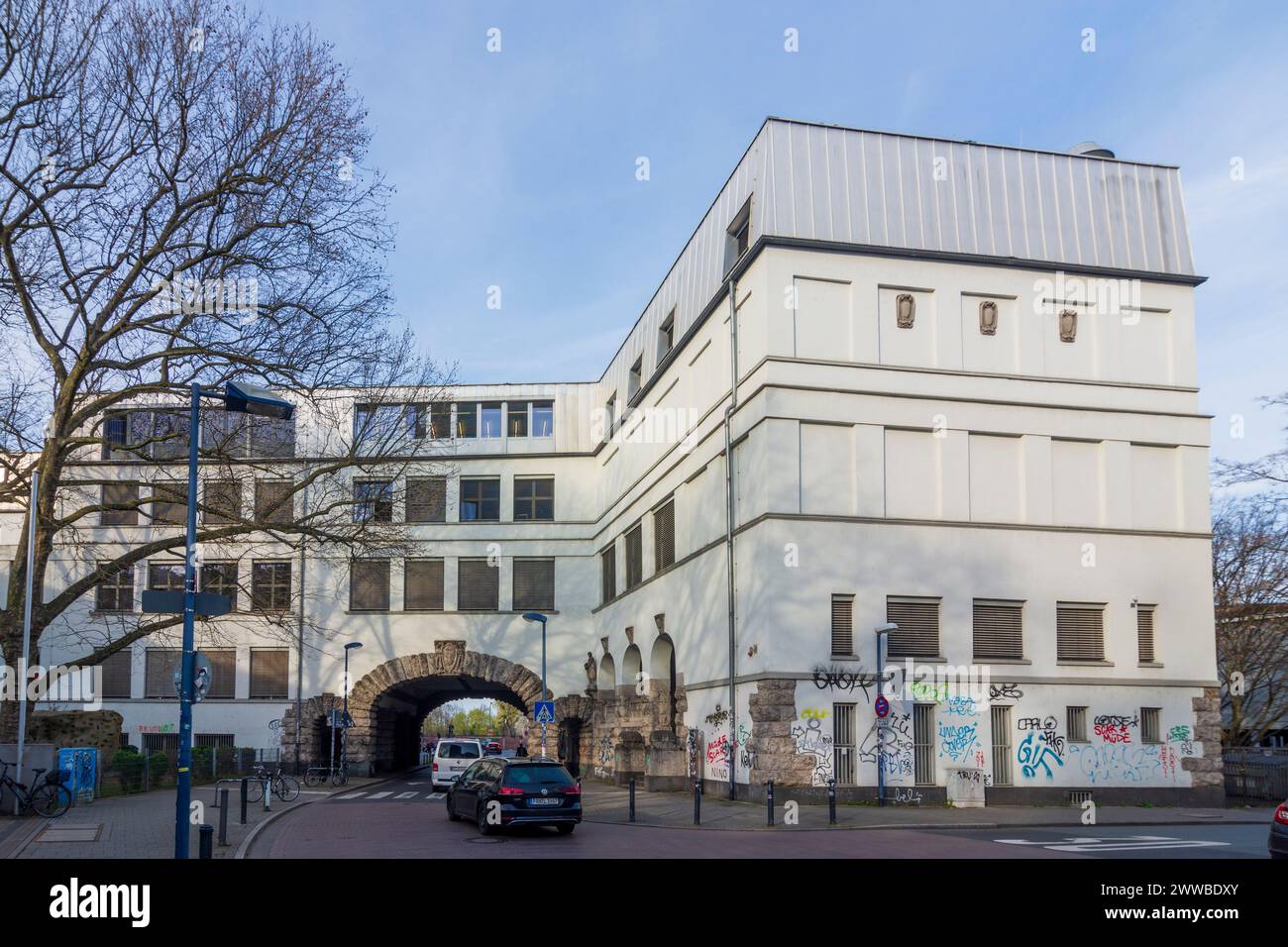 Offenbach am Main: Hochschule für Gestaltung (HfG) (College of Design) in Frankfurt Rhein-Main, Hessen, Hesse, Germany Stock Photo