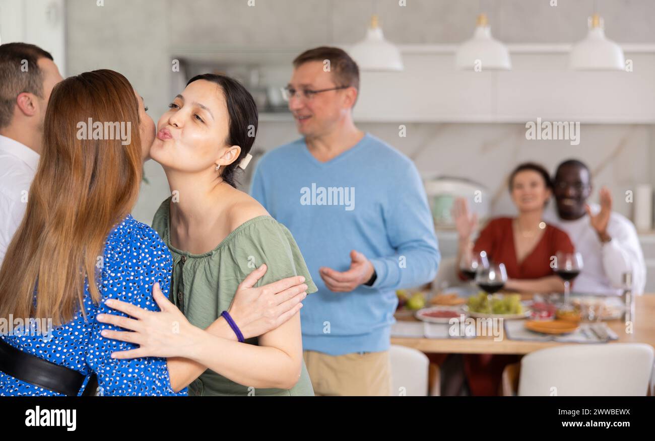 Host welcoming guest house hi-res stock photography and images - Alamy