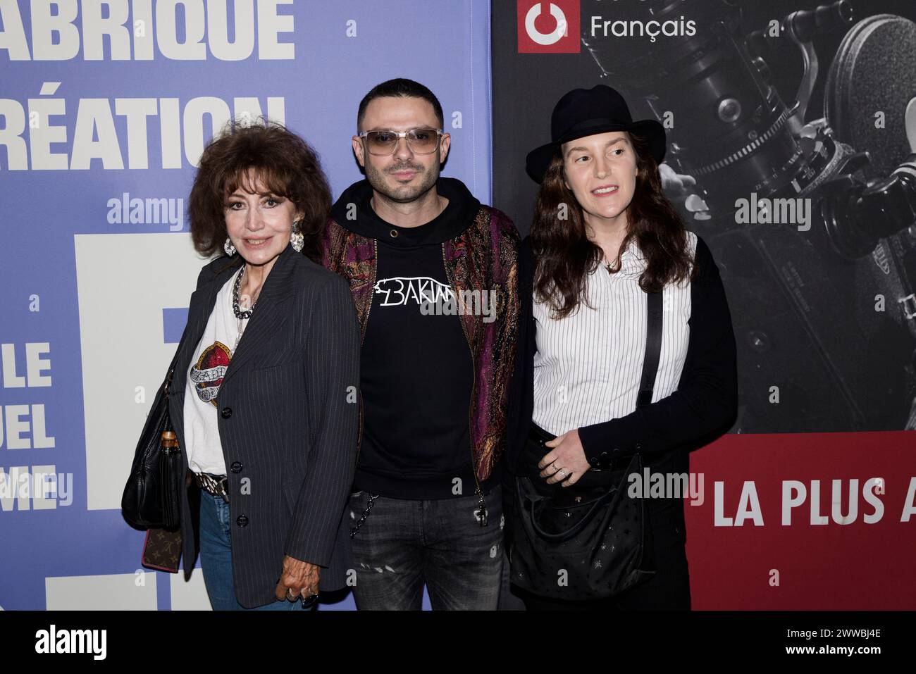 Paris, France. 22nd Mar, 2024. Betty Fleury de Fremont, singer ...