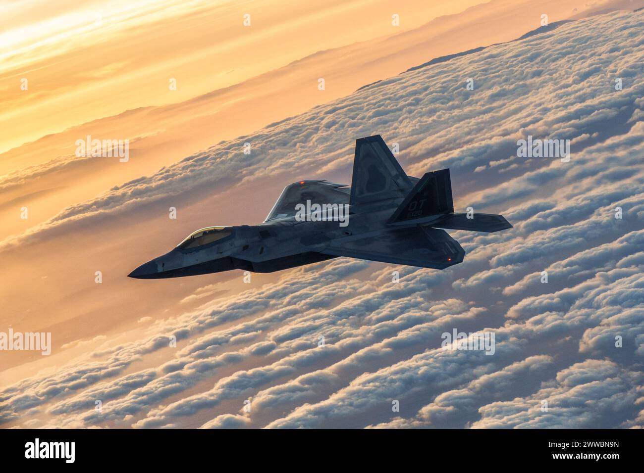 An F-22 Raptor assigned to the 411th Flight Test Squadron out of ...