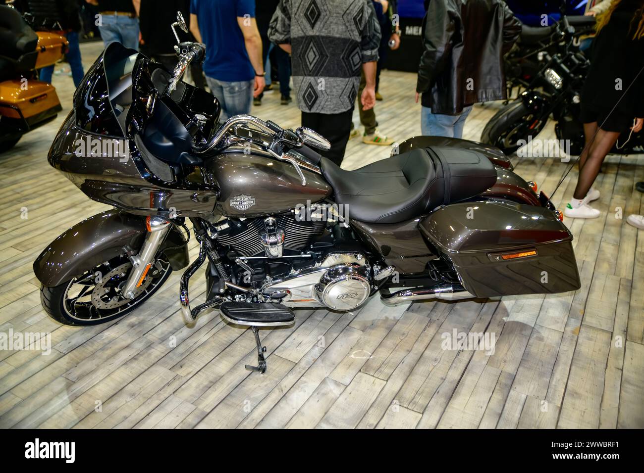 Istanbul Turkiye 03 21 2024 Motobike 2024  Harley-Davidson's Stock Photo